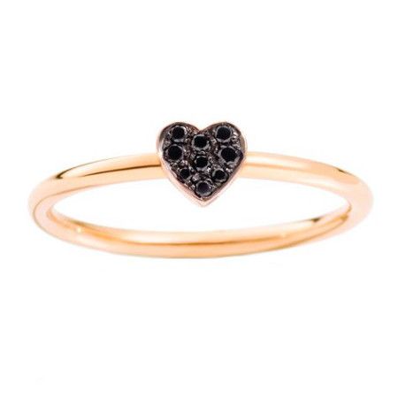 Dodo anello cuore nero online
