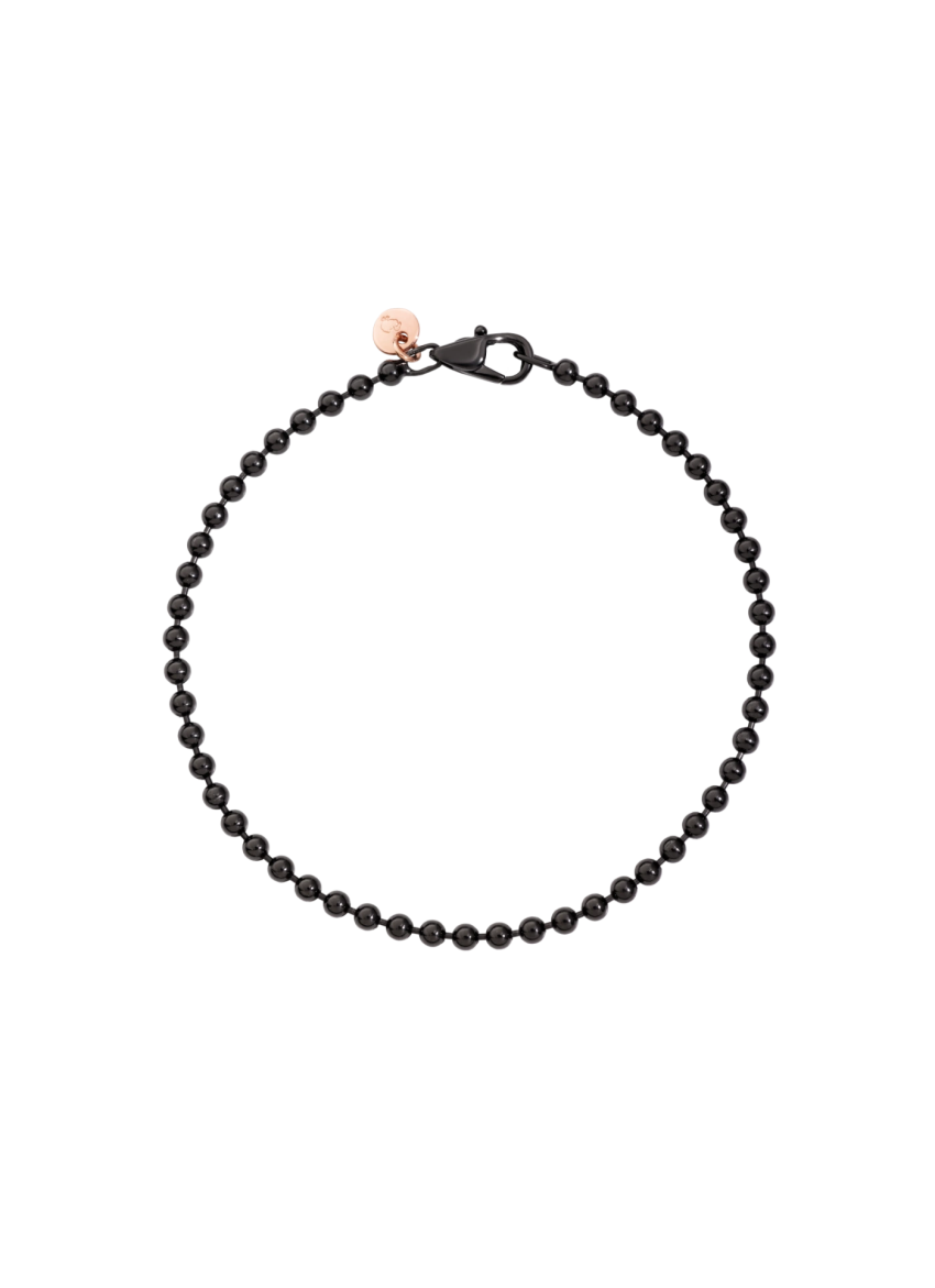 BRACCIALE DODO BOLLICINE IN ACCIAIO E PVD L Blondi 1897