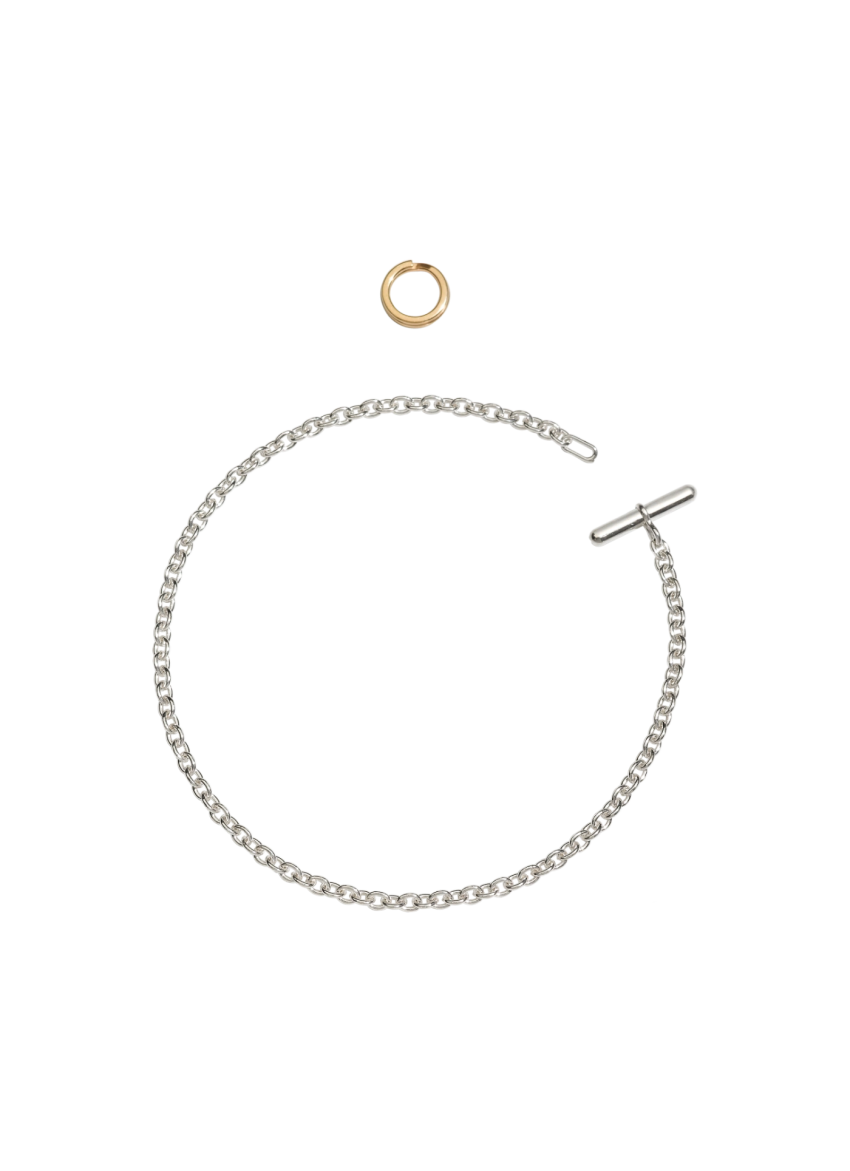 BRACCIALE DODO IN ARGENTO CON BRISE MISURA 4XL Blondi 1897