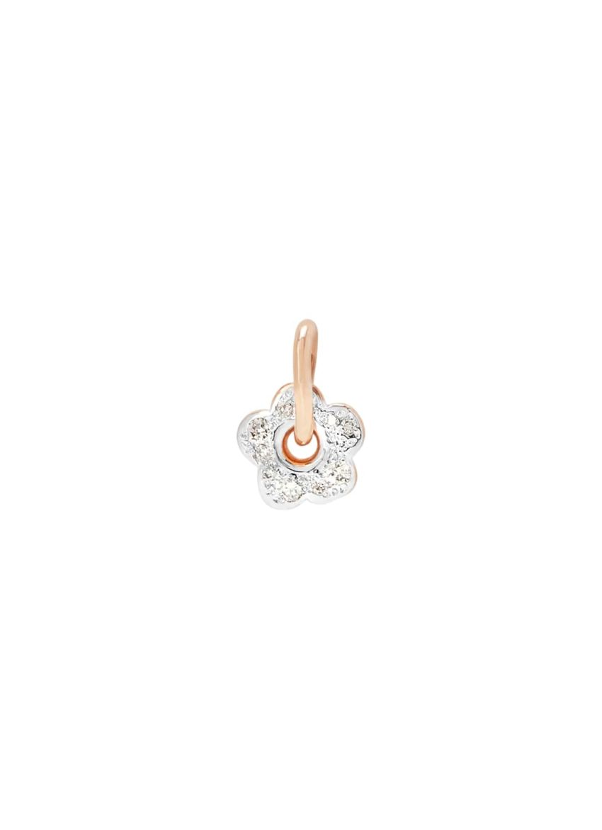 CIONDOLO DODO FIORE CON DIAMANTI Blondi 1897
